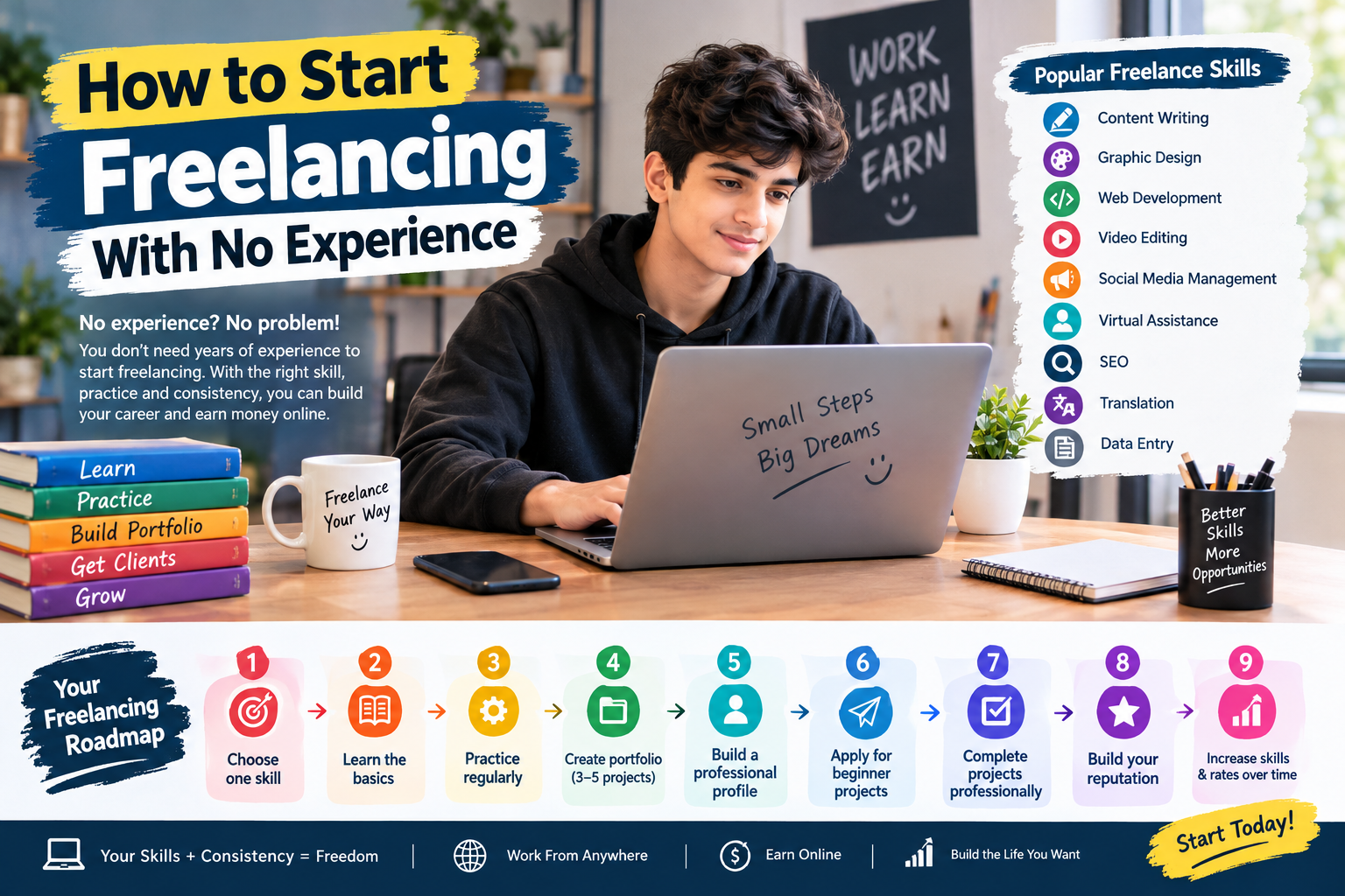How to Start Freelancing With No Experience